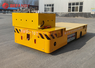 Motor Warehouse Trackless Transfer Cart 20 Ton For Pipe Industry