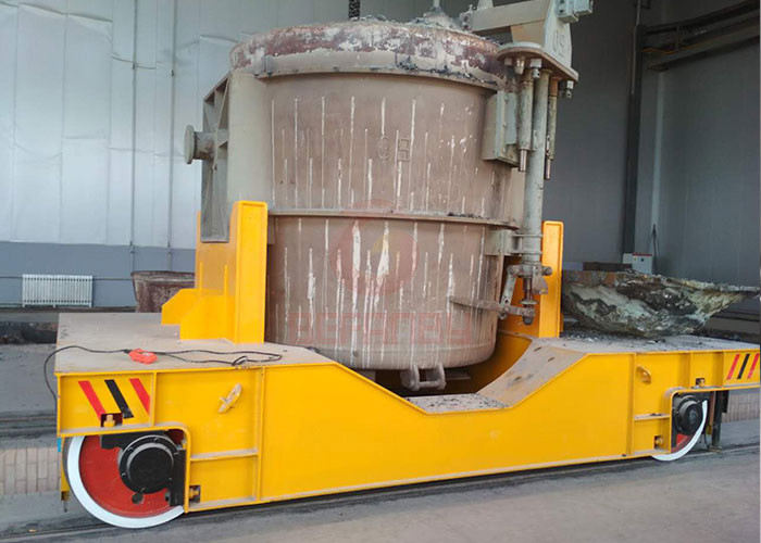 Wagon On Rails Industrial Transfer Car , High Performance Heavy Material Handling Equipment Four