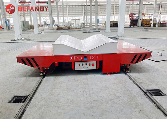 Motorized Electric Rail Transfer Coil Moving Trolley