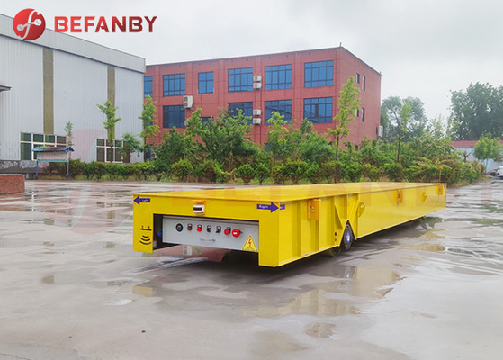 Battery Omnidirectional Trackless Transfer Cart Platform 150t