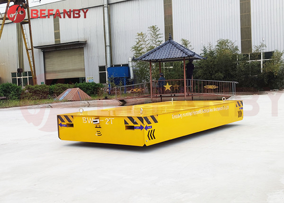 15 Tonne High Load Trackless Transfer Cart Flatbed Trolley Transporter