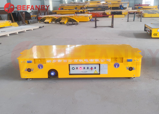 50t Steerable Trackless Transfer Cart Electric Loading