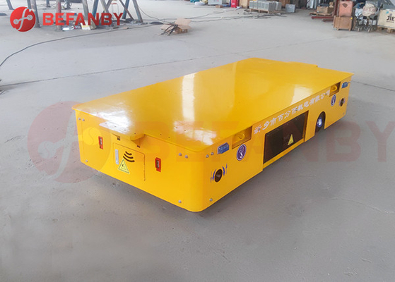 50t Steerable Trackless Transfer Cart Electric Loading