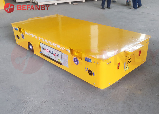 8T Battery Power Rail Transfer Car With Scissor Lifting Device