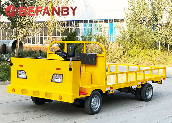 Industrial Customized Trackless Transfer Cart 5 Tonnes With Chair