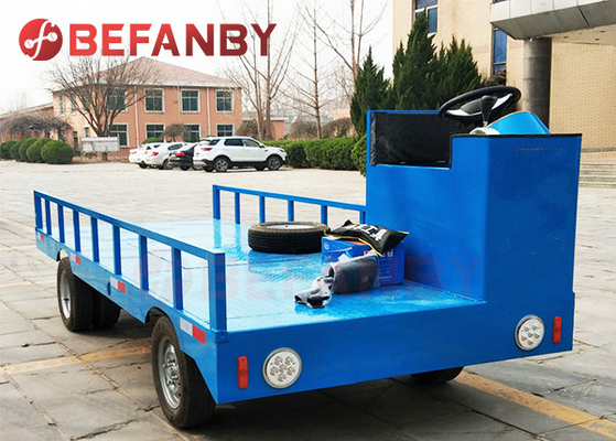 Industrial Customized Trackless Transfer Cart 5 Tonnes With Chair
