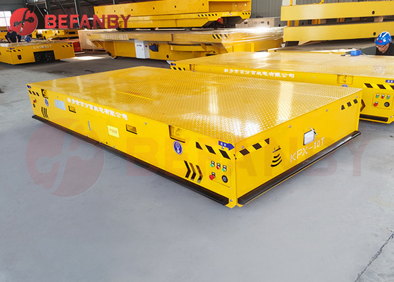 Heavy Duty Battery Transfer Cart Rail Road Marine Shipyard Trolley Q235 Steel