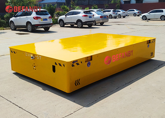 Mold Handling Trackless Platform Cart 4 Ton For Steel Industry