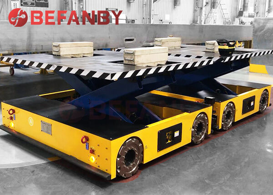 Lithium Battery Automated Guided Vehicle Robot With  Mecanum Wheel