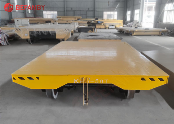 Billet Factory Flatbed Electric 2 Tonne Rail Trolley