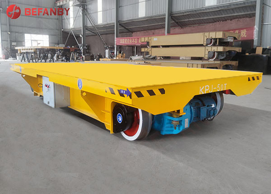 Electric Rail Guided 2000kg Weight Transfer Cart