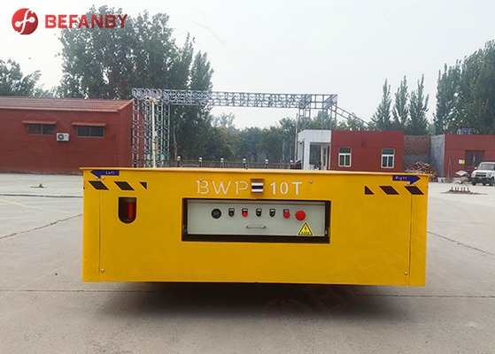 Workshop Railless Battery Steerable Transfer Cart Remote Controlled