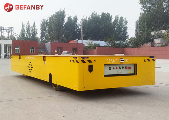 Workshop Railless Battery Steerable Transfer Cart Remote Controlled