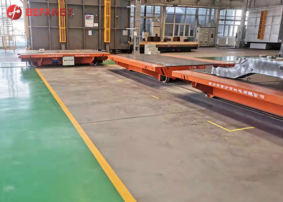 Billet Factory Flatbed Electric 2 Tonne Rail Trolley