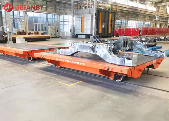 Billet Factory Flatbed Electric 2 Tonne Rail Trolley