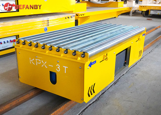 Steel Plate Transfer Battery Operated Electric Rail Cart