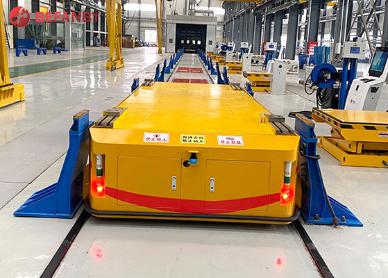 Machinery Mobile Electric Steerable Molds Rail Cart