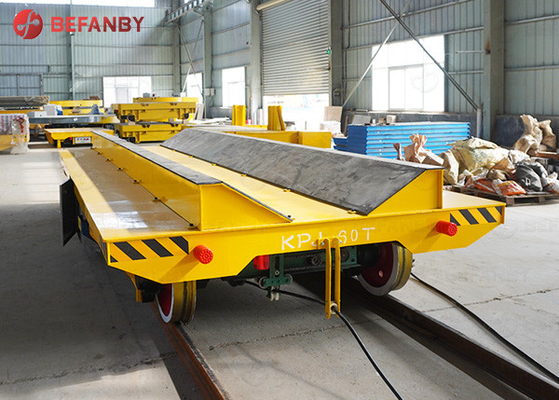 Metal Industry V-Block Coil Transfer Trolley