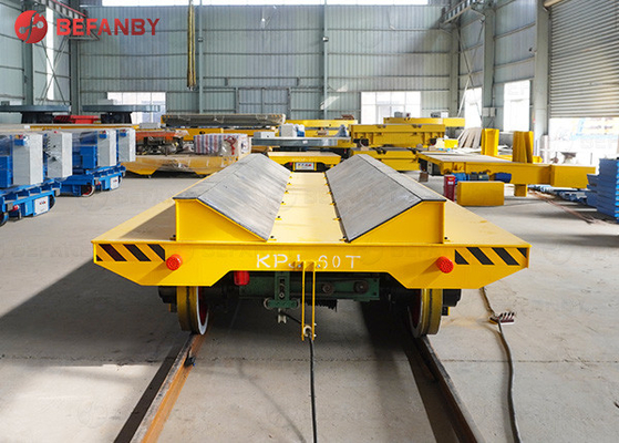 Metal Industry V-Block Coil Transfer Trolley