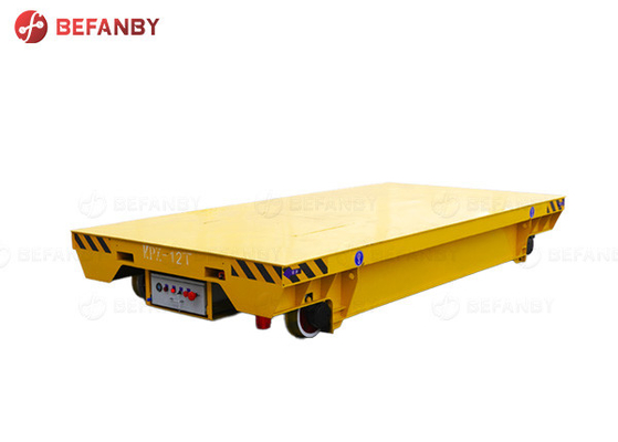 Factory Rail Transport Battery Power 10 Ton Flatbed Cart