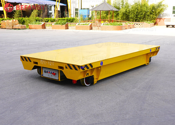 Billet Factory Battery Motorized Rail Transfer Cart 100 Tons