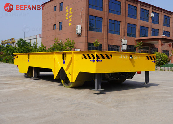 Steel Mill Electric Heavy Duty Trackless Transfer Cart