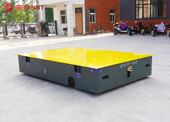 PU Wheel Battery Power Electric Transfer Carts 40 Tons