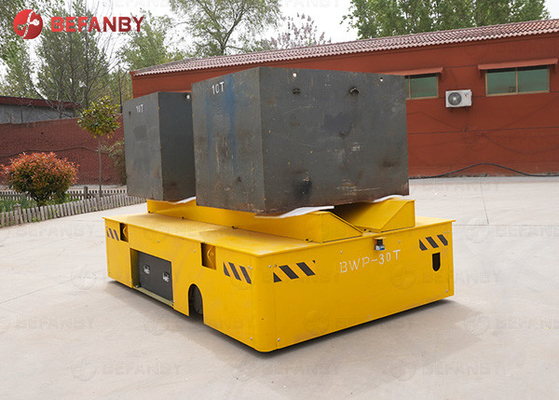 30 Ton Coil Device Aluminium Factory Battery Operated Transfer Cart