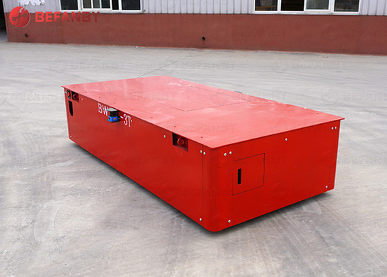 Steel Plate Handling Battery Powered Trackless Transfer Cart