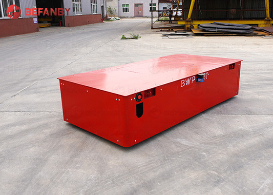 Steel Plate Handling Battery Powered Trackless Transfer Cart