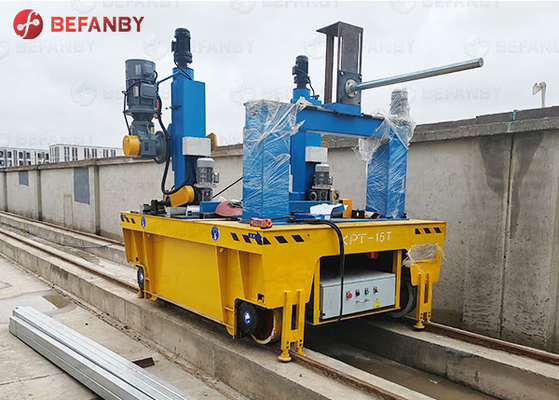 Manufacture Customized Color Transfer Cart On Rail