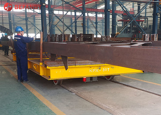 100 Tons Heavy Load Electric Transfer Cart On Track