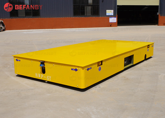 Manufacture 90t Trackless Battery Powered Transfer Cart