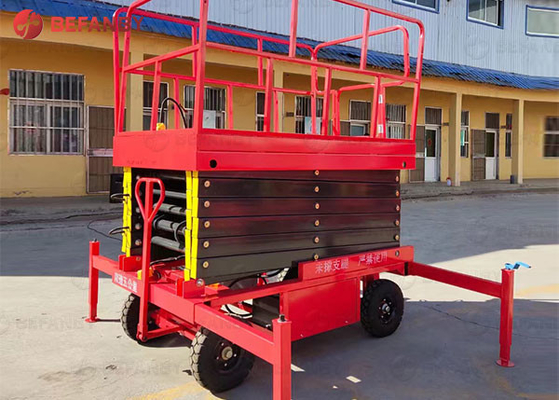 Steel Structure Mobile Trailer Scissor Lift