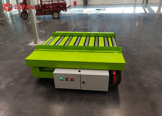 Roller Table Type Scissor Lift Electric Transfer Cart