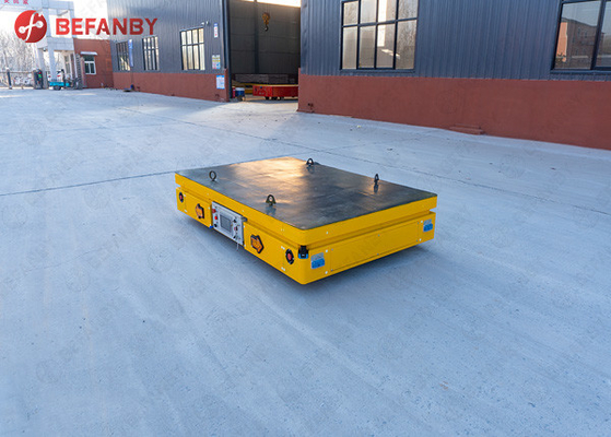 2t Customized AGV Battery Railway Transfer Cart