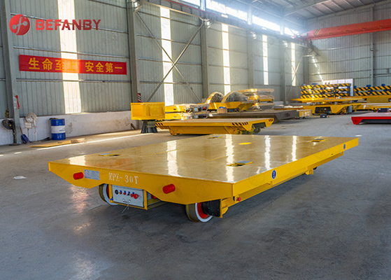 Heavy Load Electrical Transfer Cart With Rail