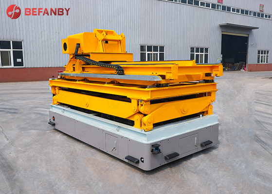Intelligent Forging Factory With Scissor Lift Automatic Guided Vehicle