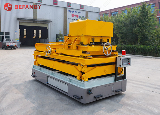 Intelligent Forging Factory With Scissor Lift Automatic Guided Vehicle