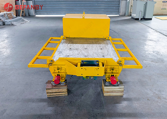Custom Countertops Rail Sliding Line Transport Cart