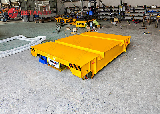 10 Ton Warehouse Handling Railway Battery Operated Transfer Cart
