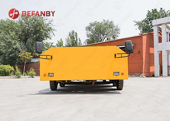 15T Easy Operation With Steering Wheel Electric Transfer Trolley