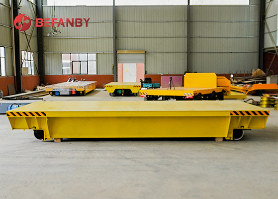 Operated Conveniently 15t Factory Battery Railway Transfer Carts