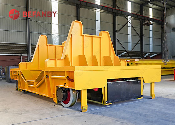 Stable Cast Steel Wheel Hollow In The Middle Ladle Transfer Cart