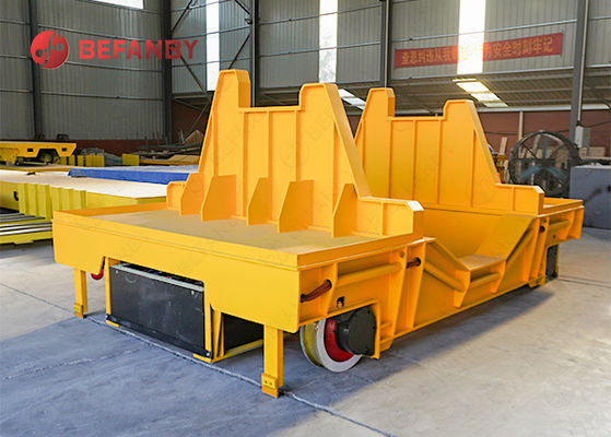Stable Cast Steel Wheel Hollow In The Middle Ladle Transfer Cart