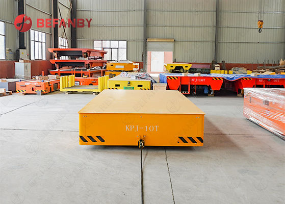 Steel Box Beam Factory Use Steel Railway Transfer Cart 10 Ton