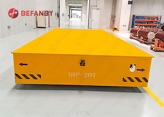 20 Ton Electrical Trackless Transfer Cart With Magnetic Navigation