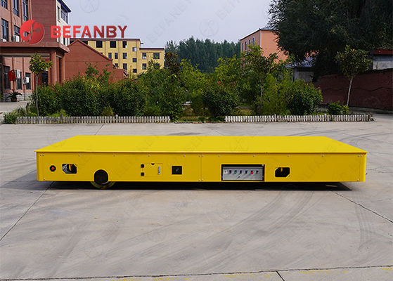 10 Ton Long Lifetime Steel Welding Frame Battery Transfer Cart With Battery Operated Power