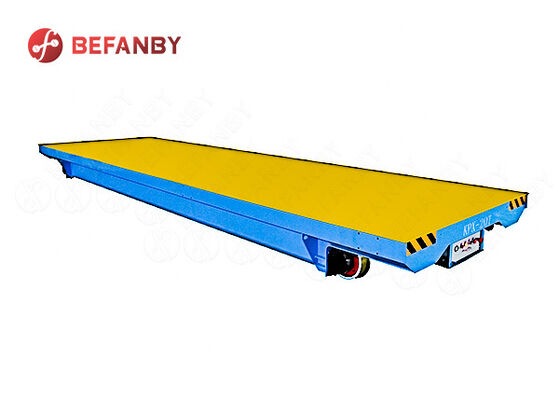 20 Tonne battery rail transfer trolley with customized Wheels