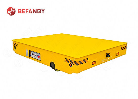 20 Ton Capacity Trackless Transfer Cart With PU Wheels